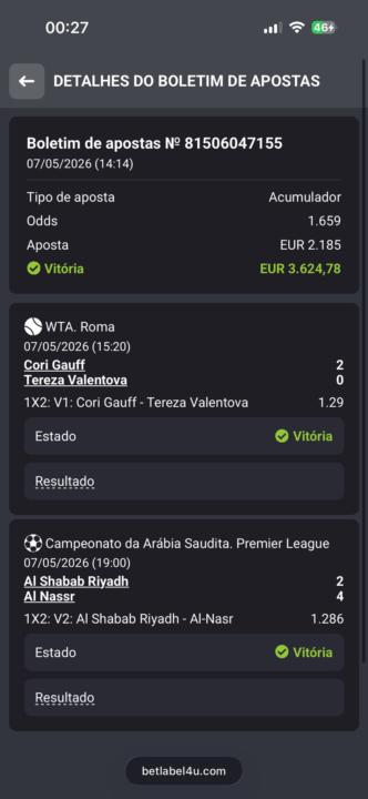 Yesterday Win 💰