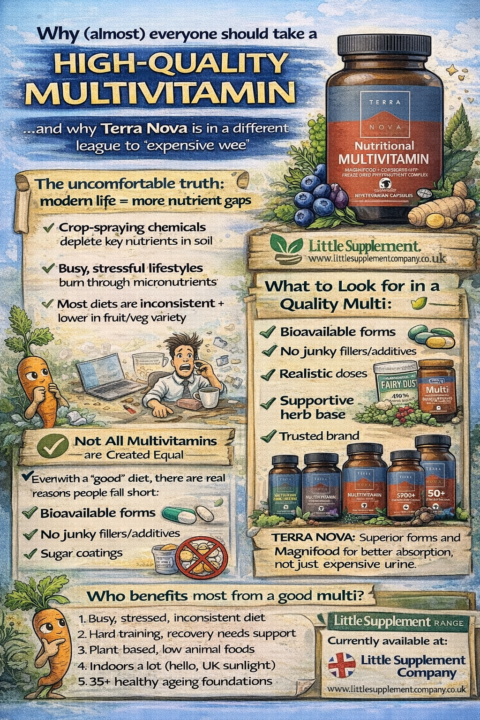 🧩 Why (almost) everyone should take a high-quality multivitamin