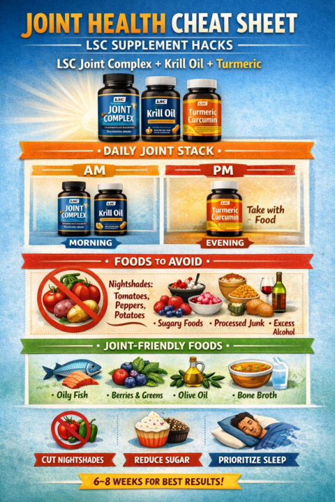 JOINT HEALTH CHEAT SHEET (LSC Version)