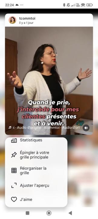Réorganise ton feed Instagram ! 