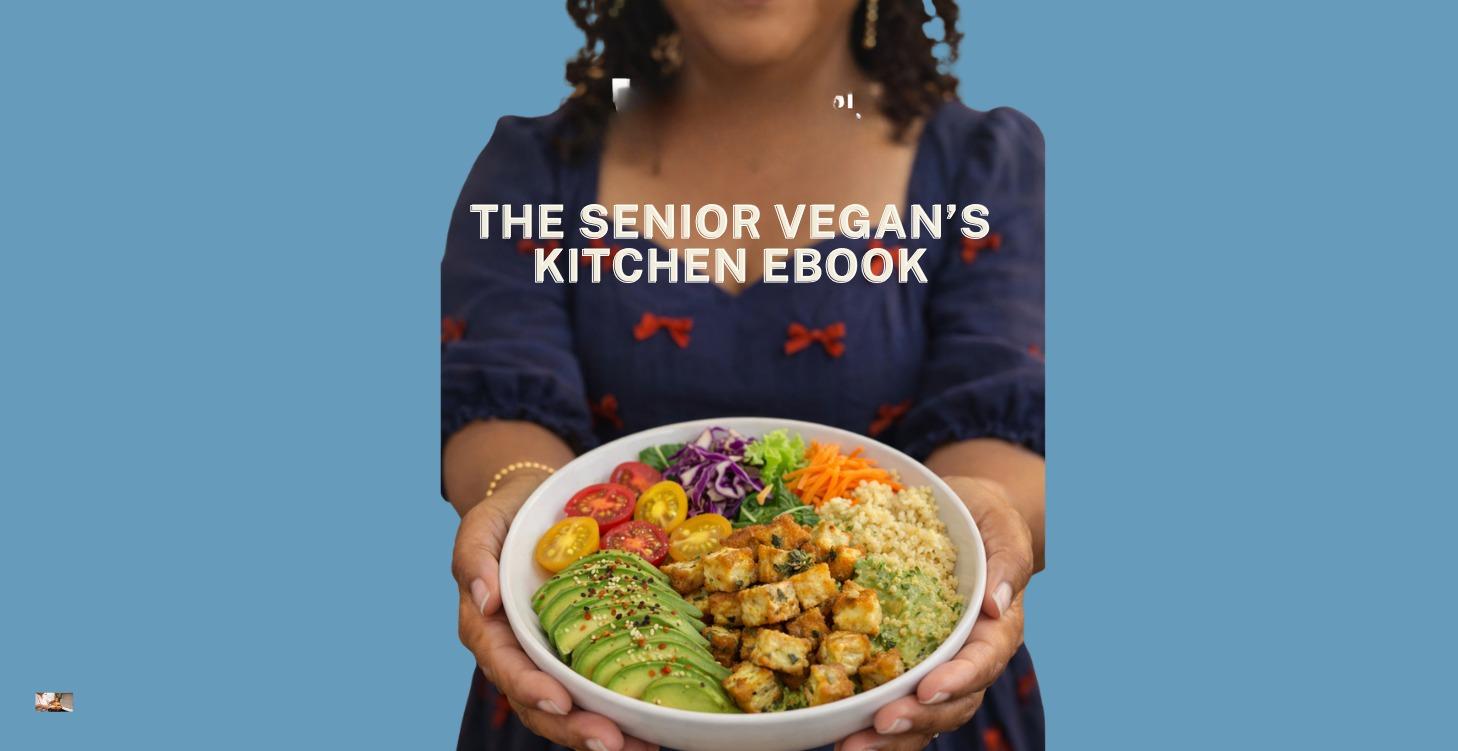 The Senior Vegan's Kitchen  Ebook
