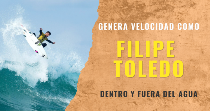 Como Filipe Toledo genera Velocidad en una Ola