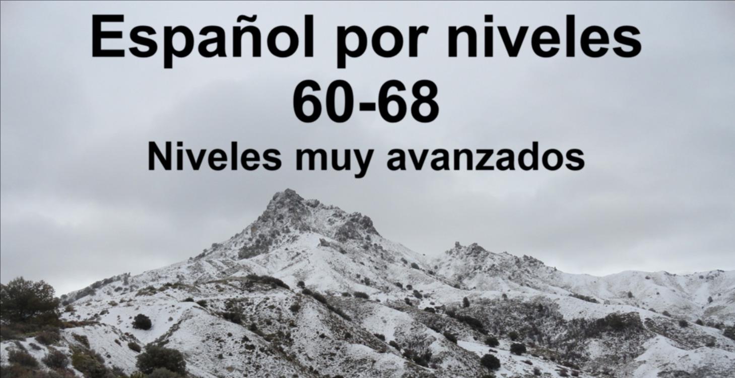 Español por niveles (60-68)