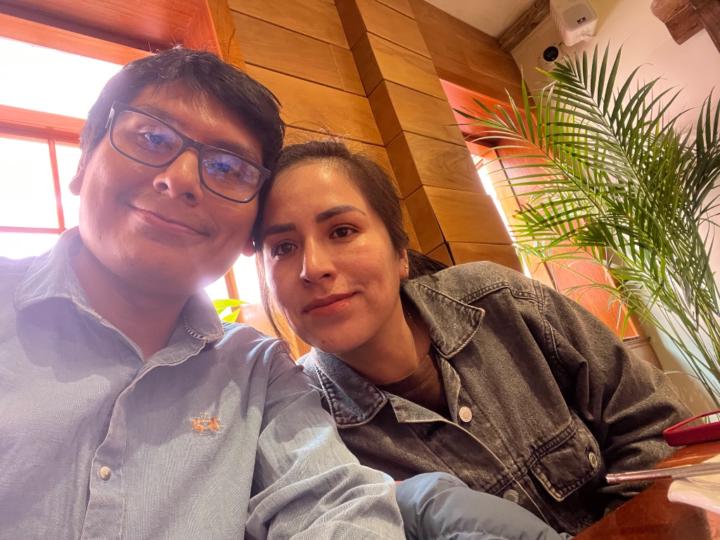 Sandra García y Albert Callo