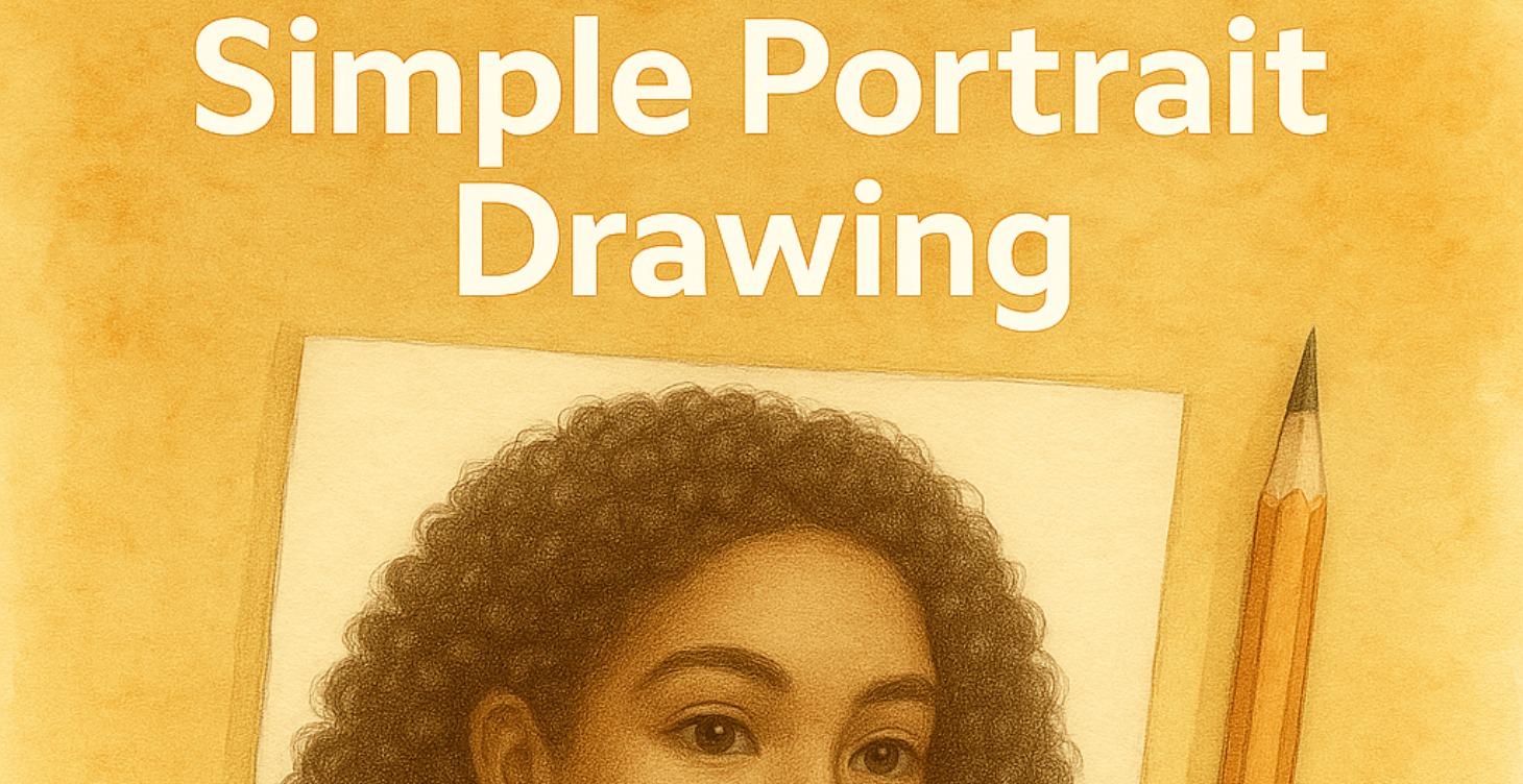 Simple Portrait Drawing