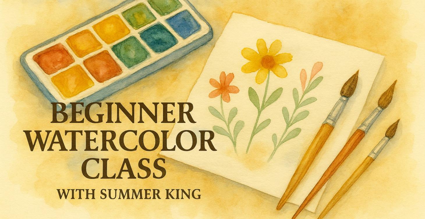 Watercolor for Beginners- Easy Peasy