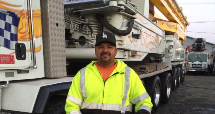Concrete pump master training