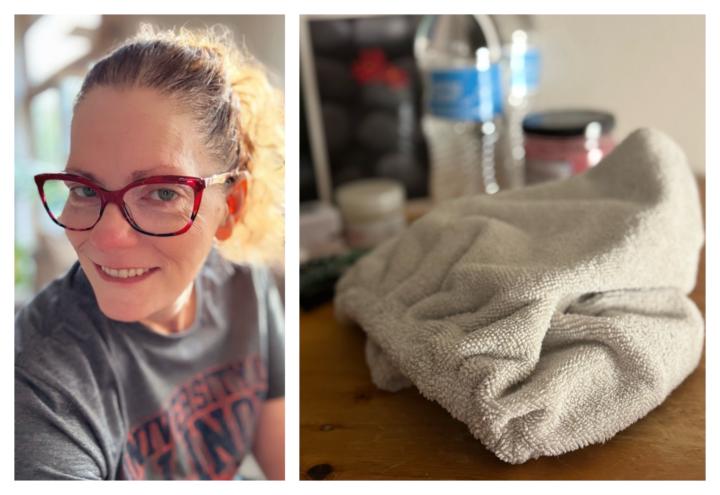WHAT I LEARNED ABOUT TIME FROM A WET TOWEL