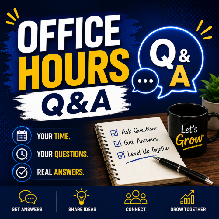 Office Hours and Q&A