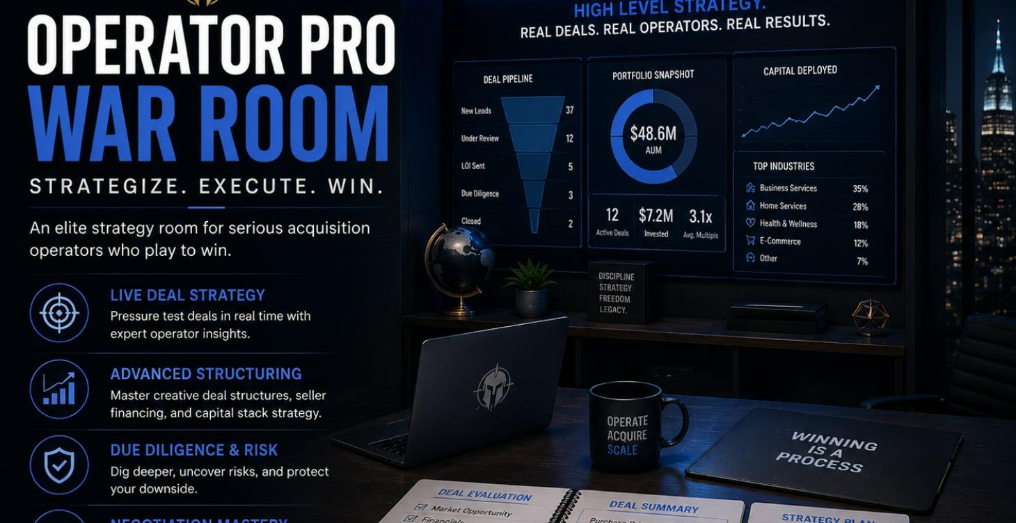 Operator Pro War Room