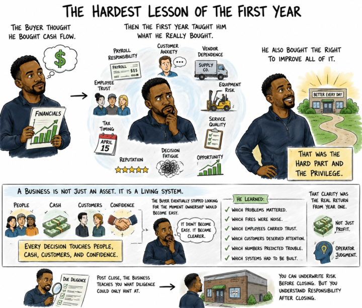 The Hardest Lesson Of The First Year