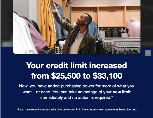 Credit Limit Increase 🤑
