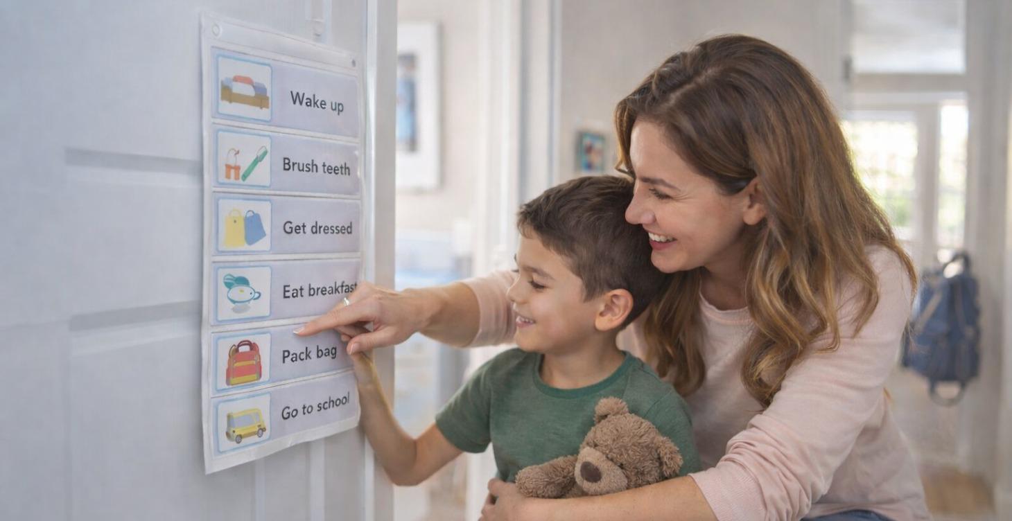 Visual Supports and Structure at Home