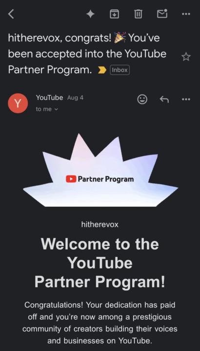 0-21 days on the new channel... 
