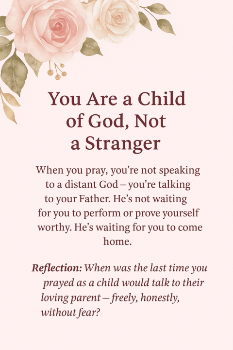 You Are a Child of God!!!!