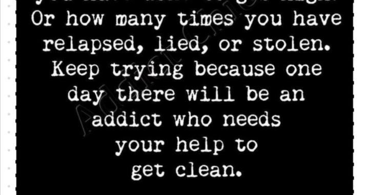 Living through addiction