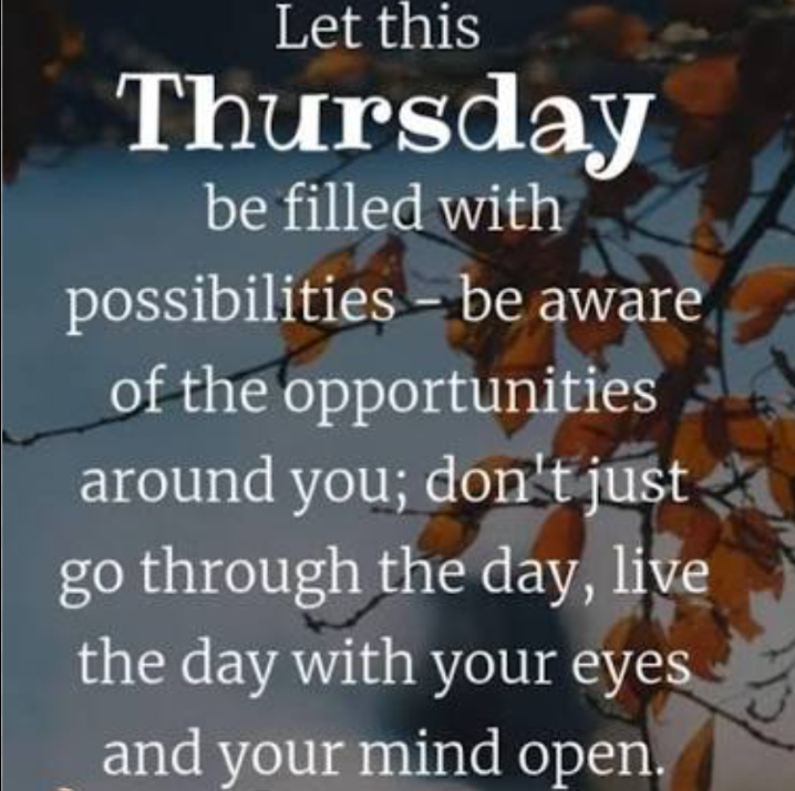 Thankful Thursday 
