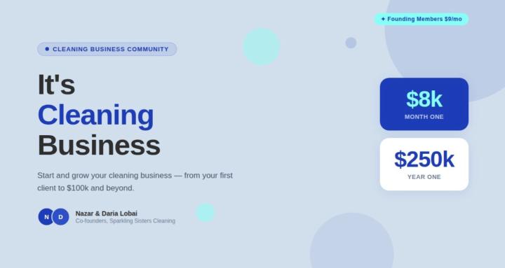 It's Cleaning Business