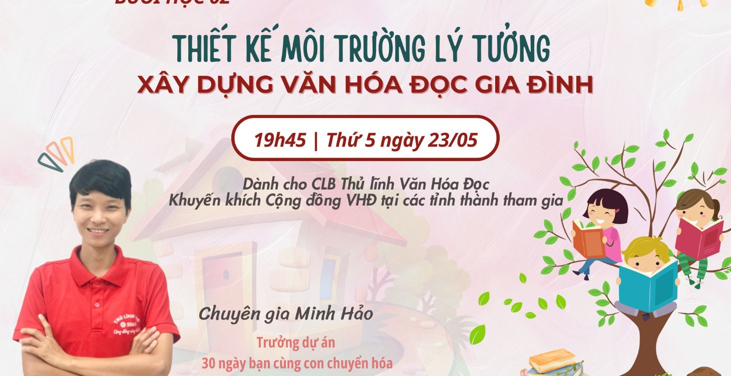 Xây dựng Văn Hoá Đọc Gia Đình