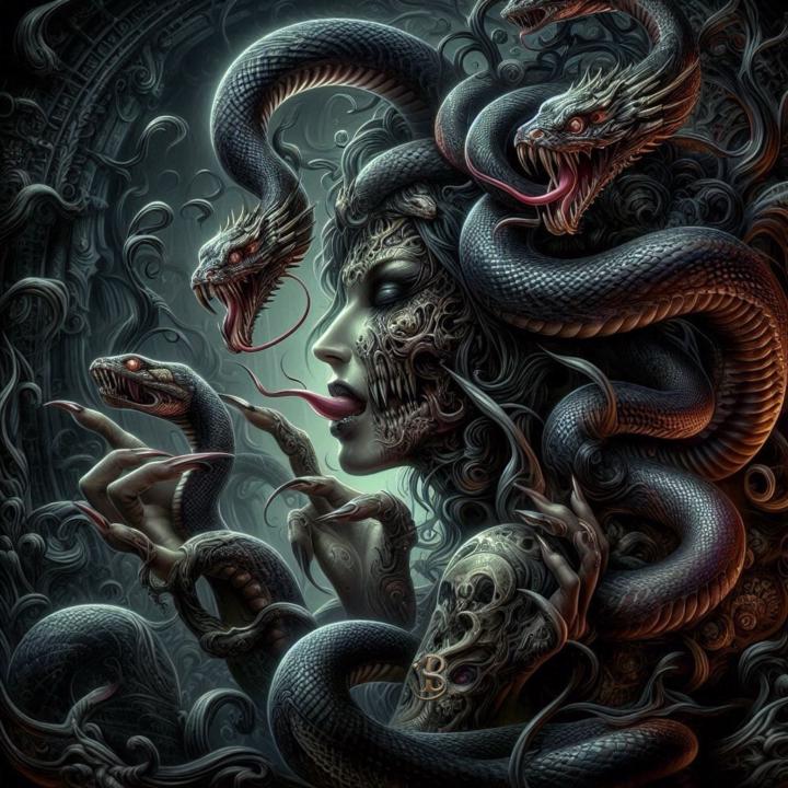 Snake woman 