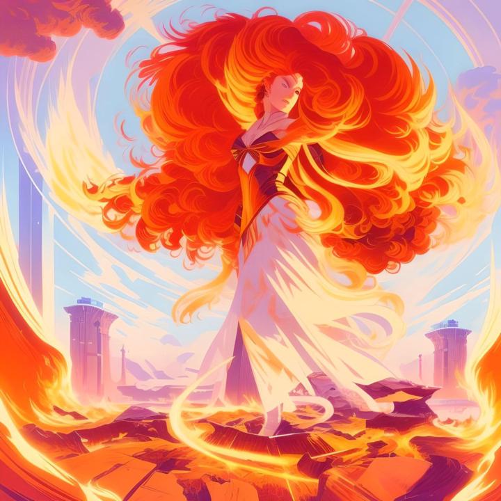 Hair like fire 
