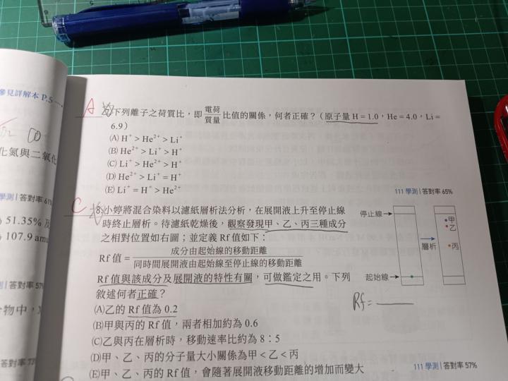 淬煉 高中學測複習講義 晟景出版