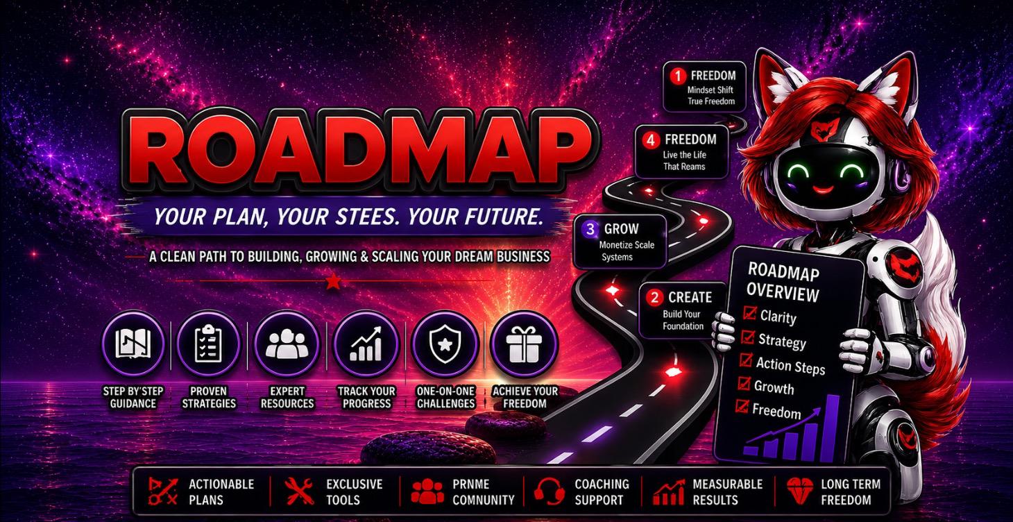 🗺️ Fox Creations Roadmap ❤️🦊💜