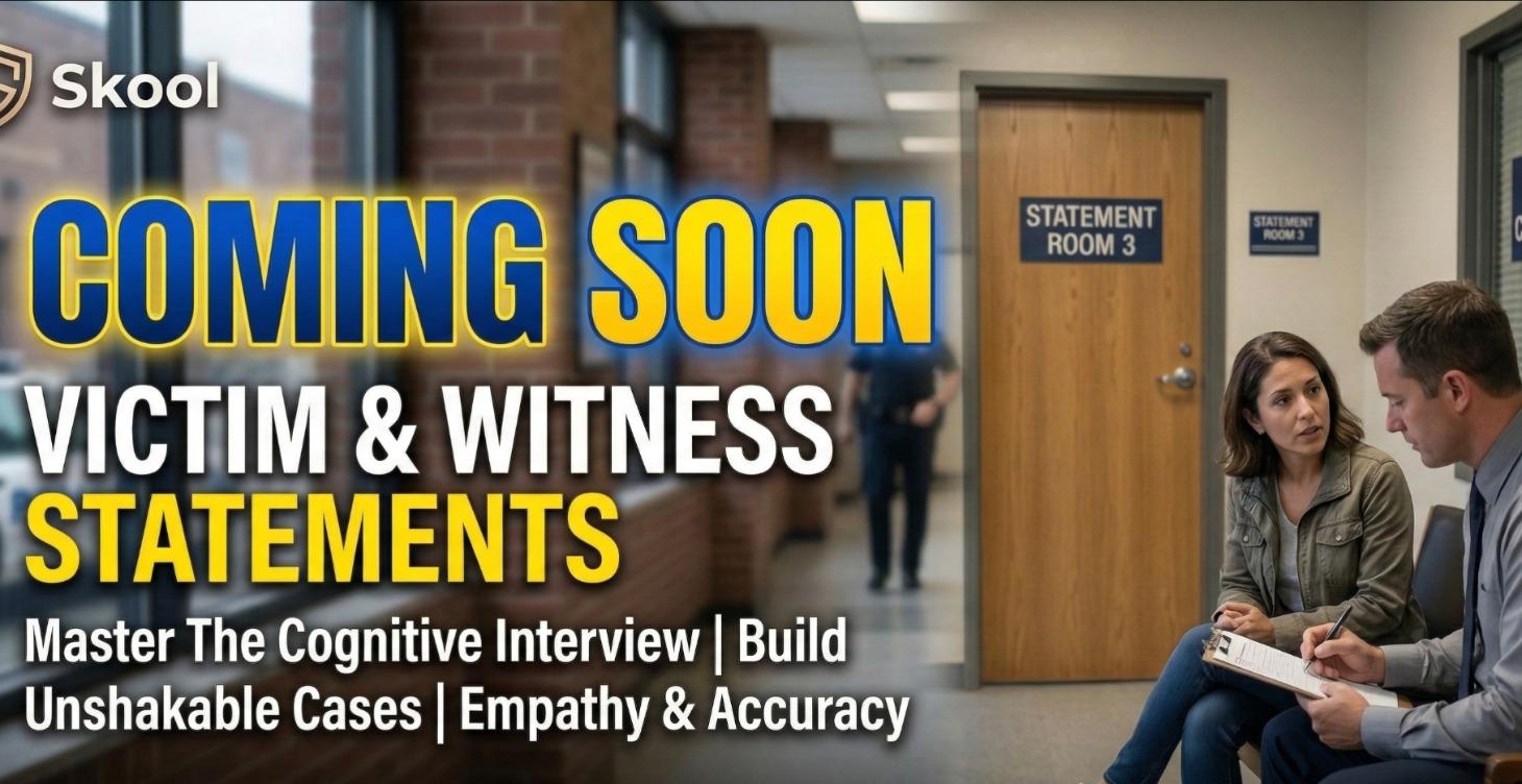 Victim & Witness Statements