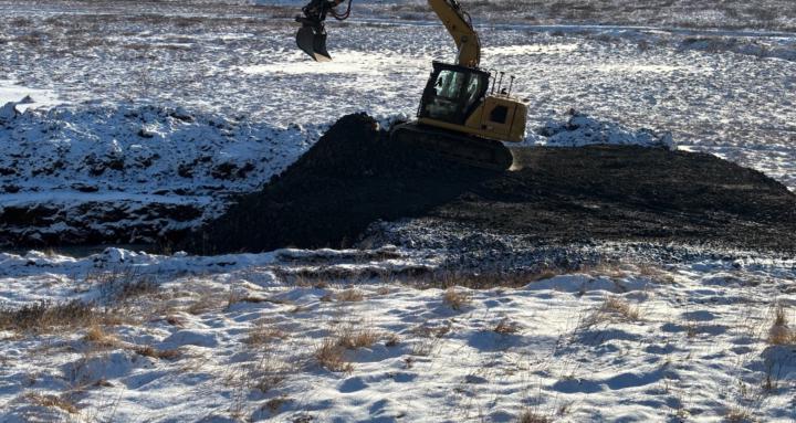 Excavator operator