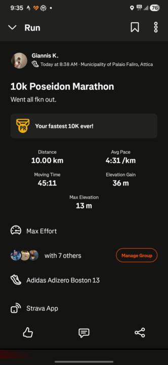 10k race ✅️