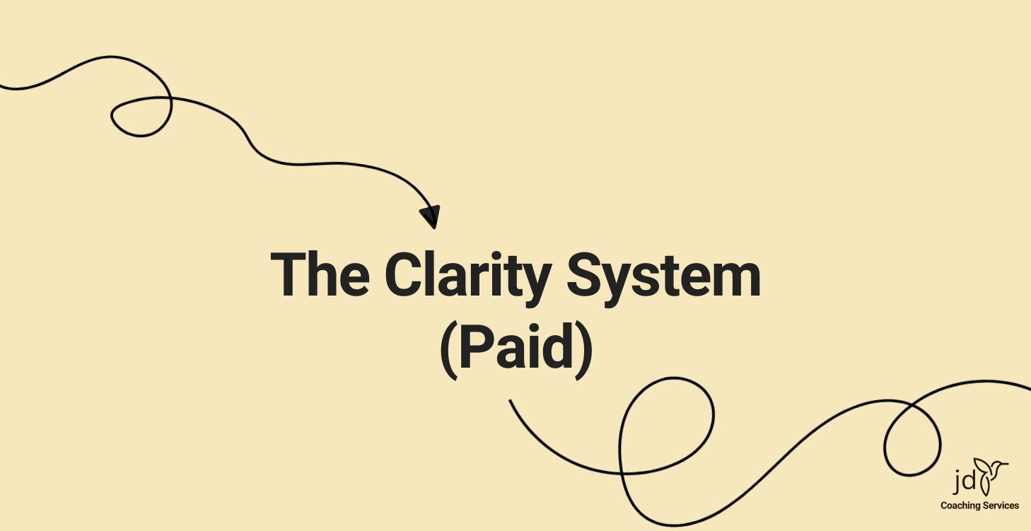 The Clarity System - Full Access