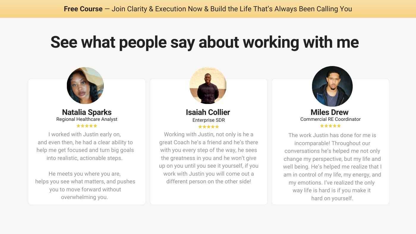 Clarity & Execution
