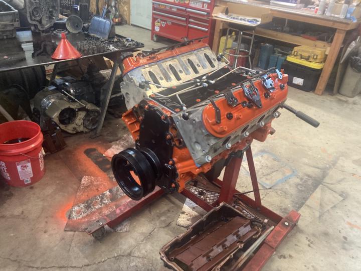 New motor for the crew cab 