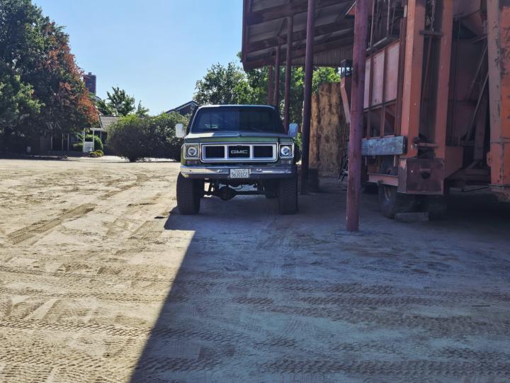 Most people chevy swap their GMC