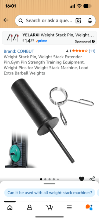 Weight stack issues