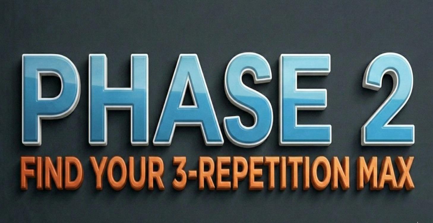 Phase 2: Find Your 3-Repetition Max