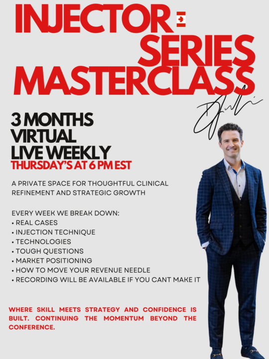 Injector Series Masterclass Start tonight!  