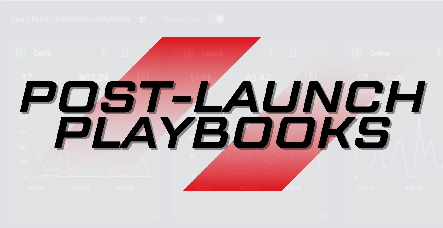 Post-Launch Playbooks