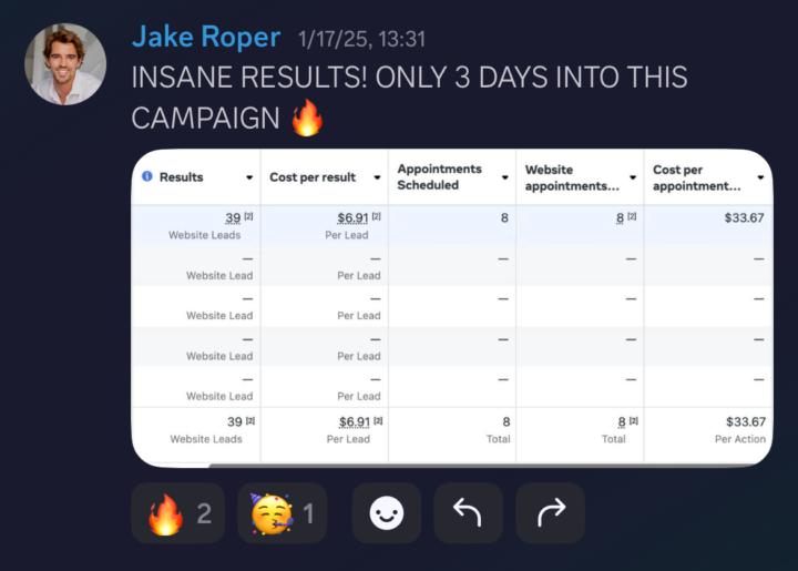 3 days into the campaign..