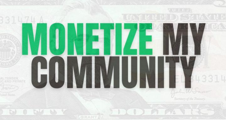 Monetize My Community