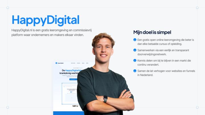 Waarom ben ik HappyDigital gestart en waarom is het gratis?