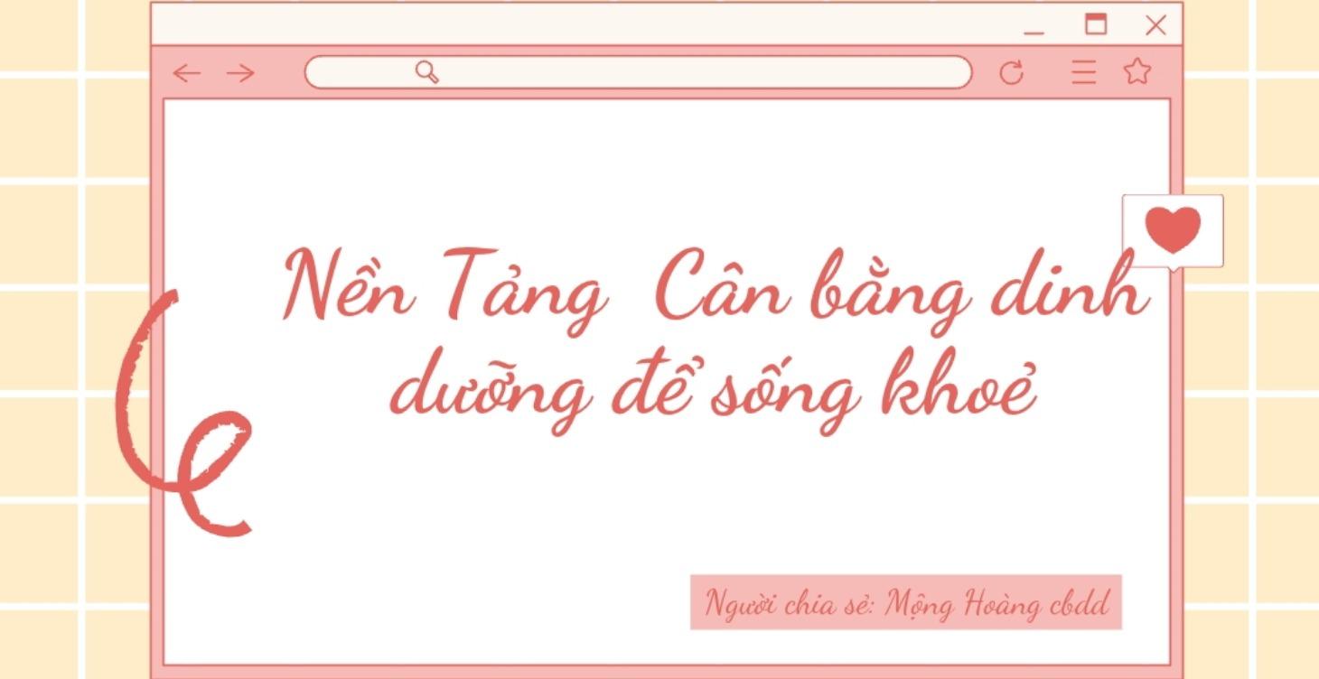 NỀN TẢNG CBDD