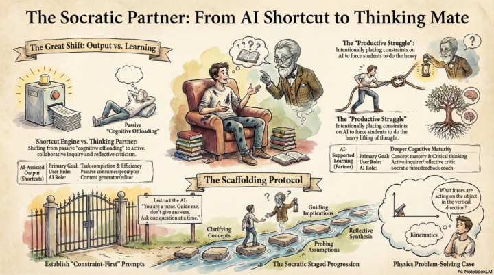 🧠 Stop using AI as a "Shortcut" – Start using it as a "Thinking Partner"