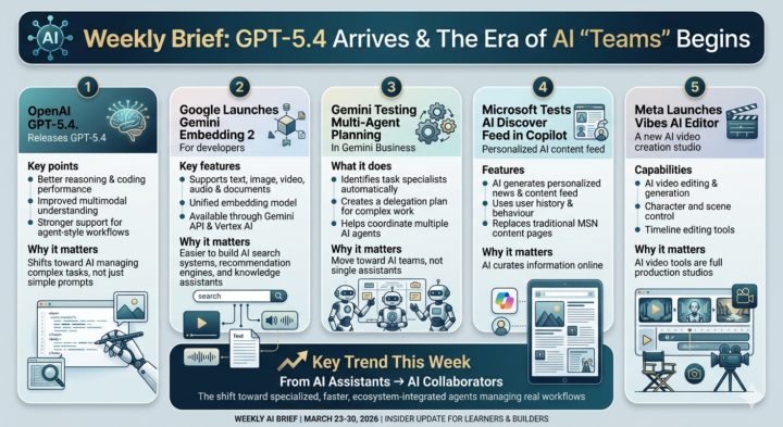 AI Weekly: GPT-5.4 is Here & The Rise of AI Agents