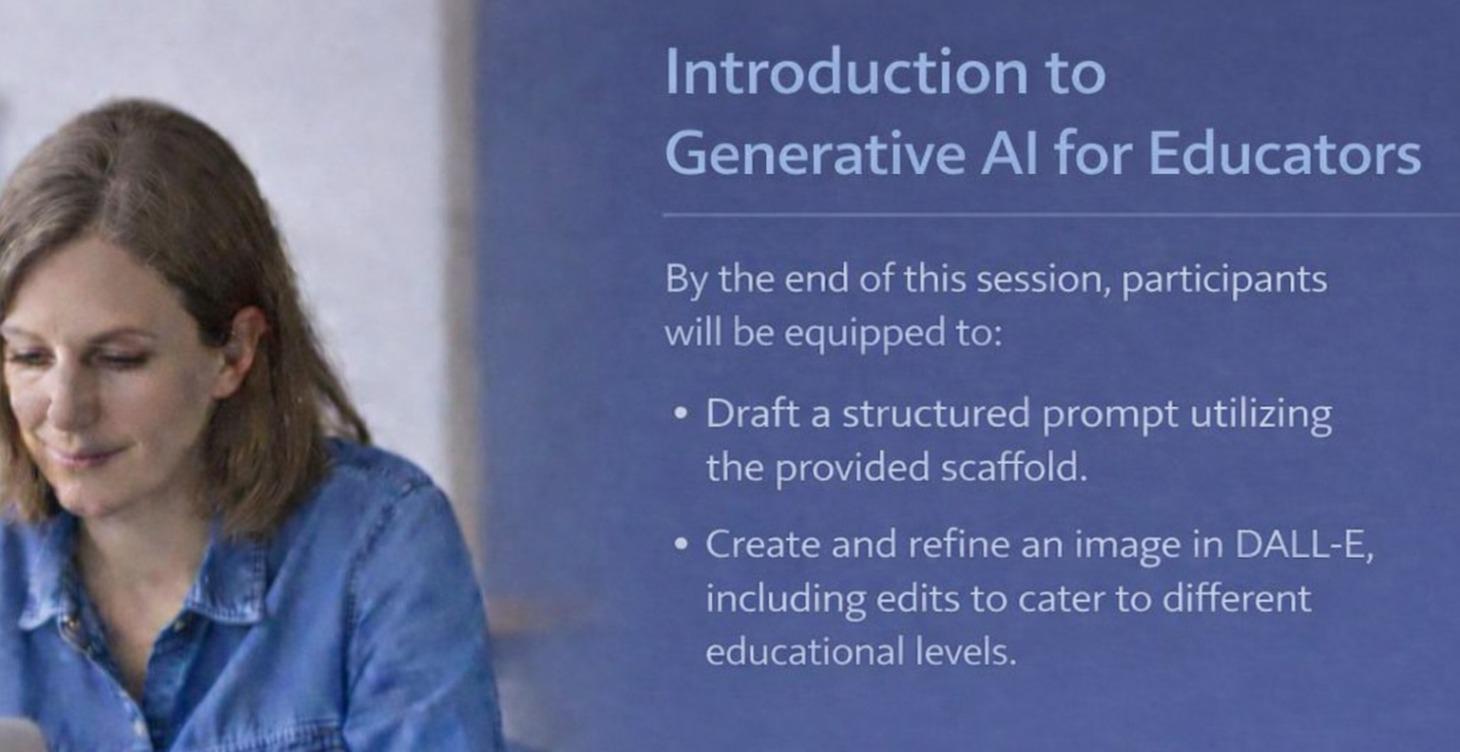 Introduction to Generative AI for Educators