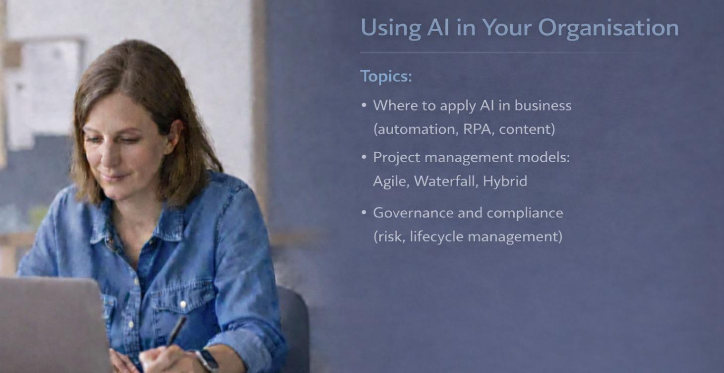 Using AI in Your Organisation