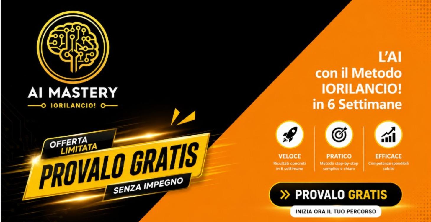 AI MASTERY - Lezioni Gratuite