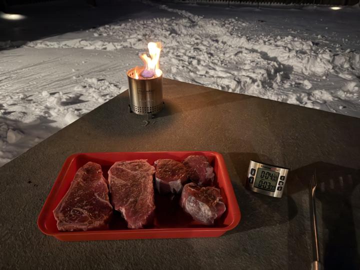 When it’s too cold to smoke… you grill