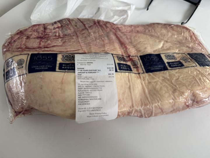 Farmingdale Meat Market had a brisket sale!!