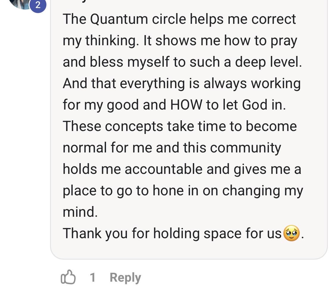 Quantum Prayer Circle